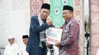 SAFARI RAMADAN - Wakil Gubernur Jambi Abdullah Sani melakukan Safari Ramadhan bersama Pemerintah dan Masyarakat Kabupaten Muaro Jambi, Senin (3/3/2025) malam.